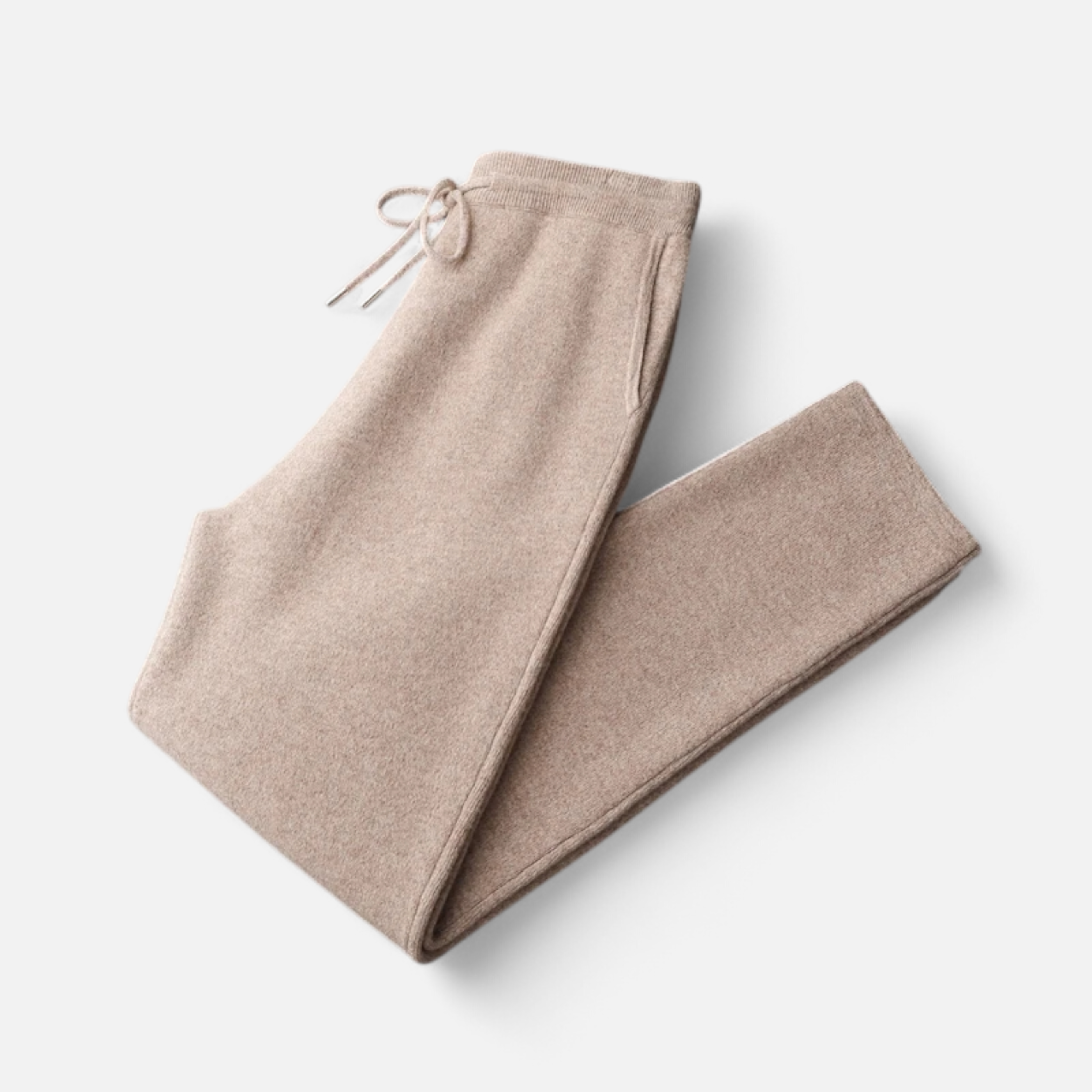 MAROWEN | Men’s Knitted Warm Wool Lounge Trousers