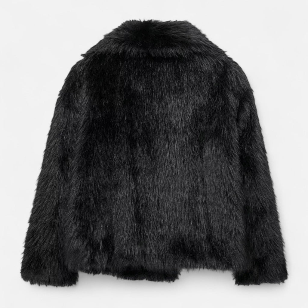 MAROWEN | Women’s Plush Faux Fur Winter Coat