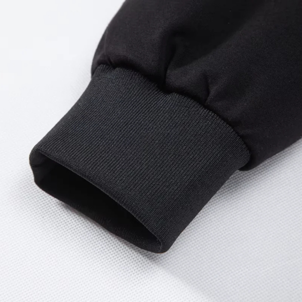 MAROWEN | Men’s Hooded Puffer Cardigan with Softshell Protection