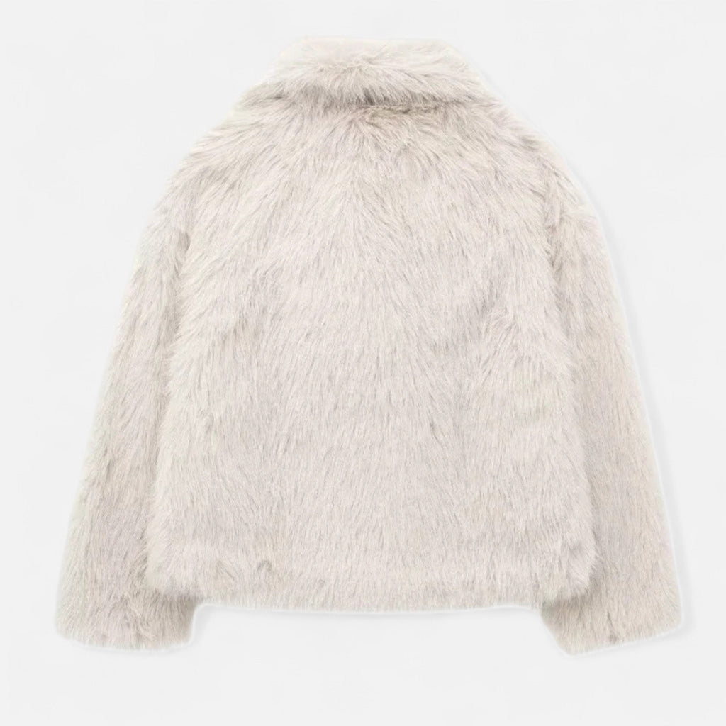 MAROWEN | Women’s Plush Faux Fur Winter Coat