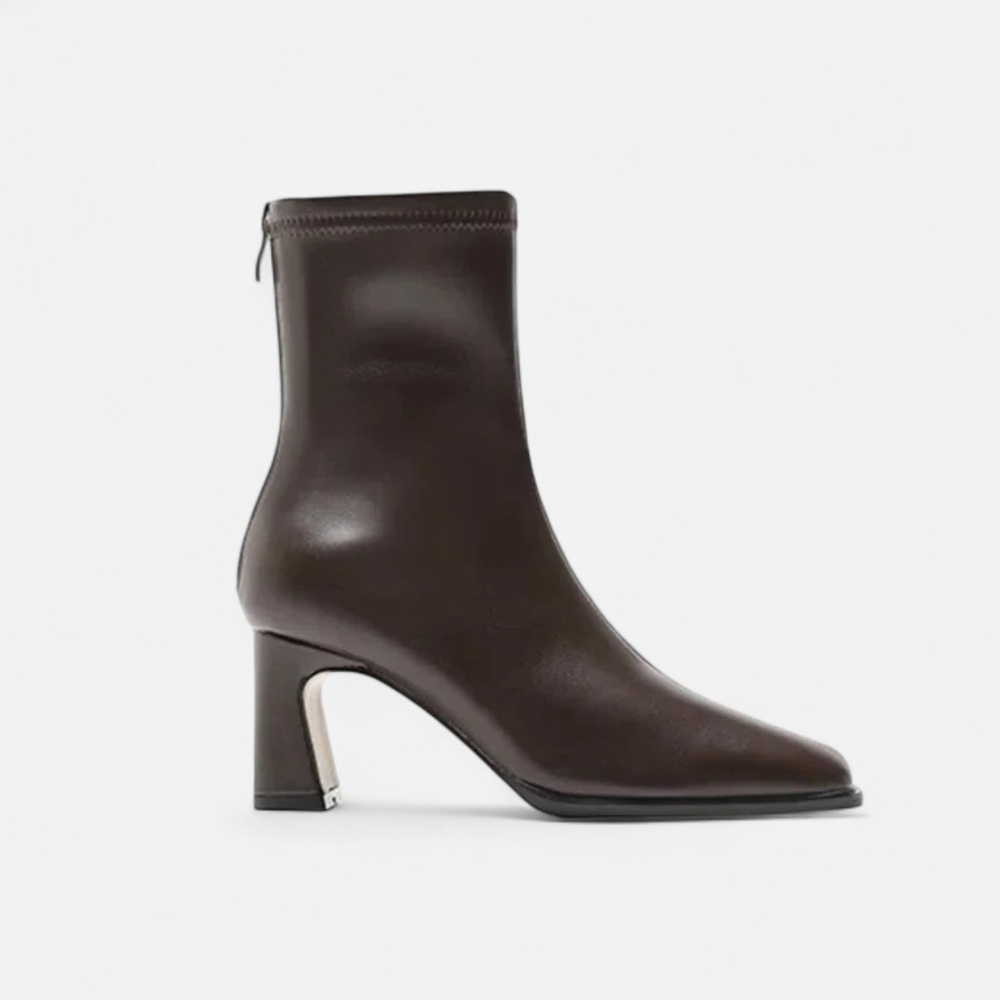 MAROWEN | Women’s Vintage Square-Toe Ankle Boots