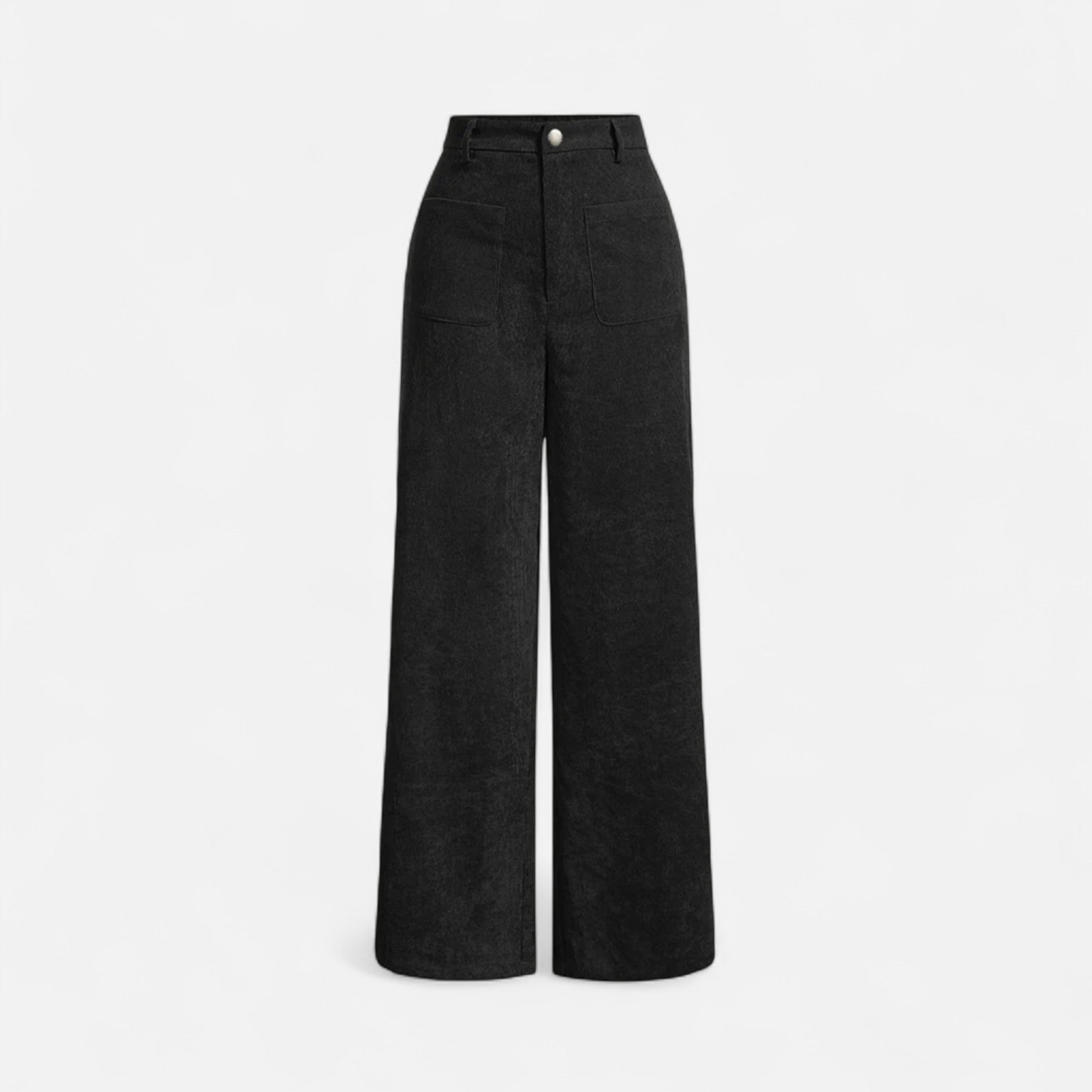 MAROWEN | Women’s High Waist Vintage-Inspired Wide Leg Trousers