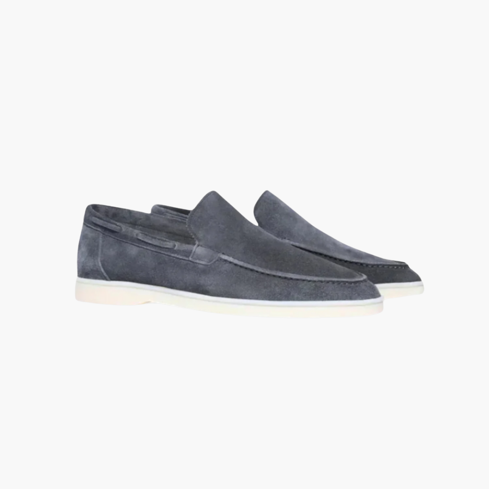 MAROWEN | Men’s Suede Yacht Loafers for Timeless Casual Elegance