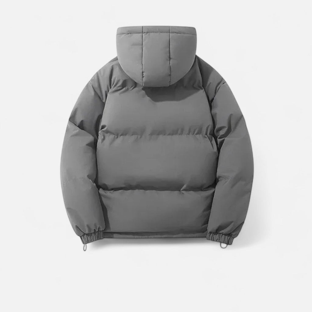 MAROWEN | Men's Hooded Puffer Jacket with Padding Winter Warmth