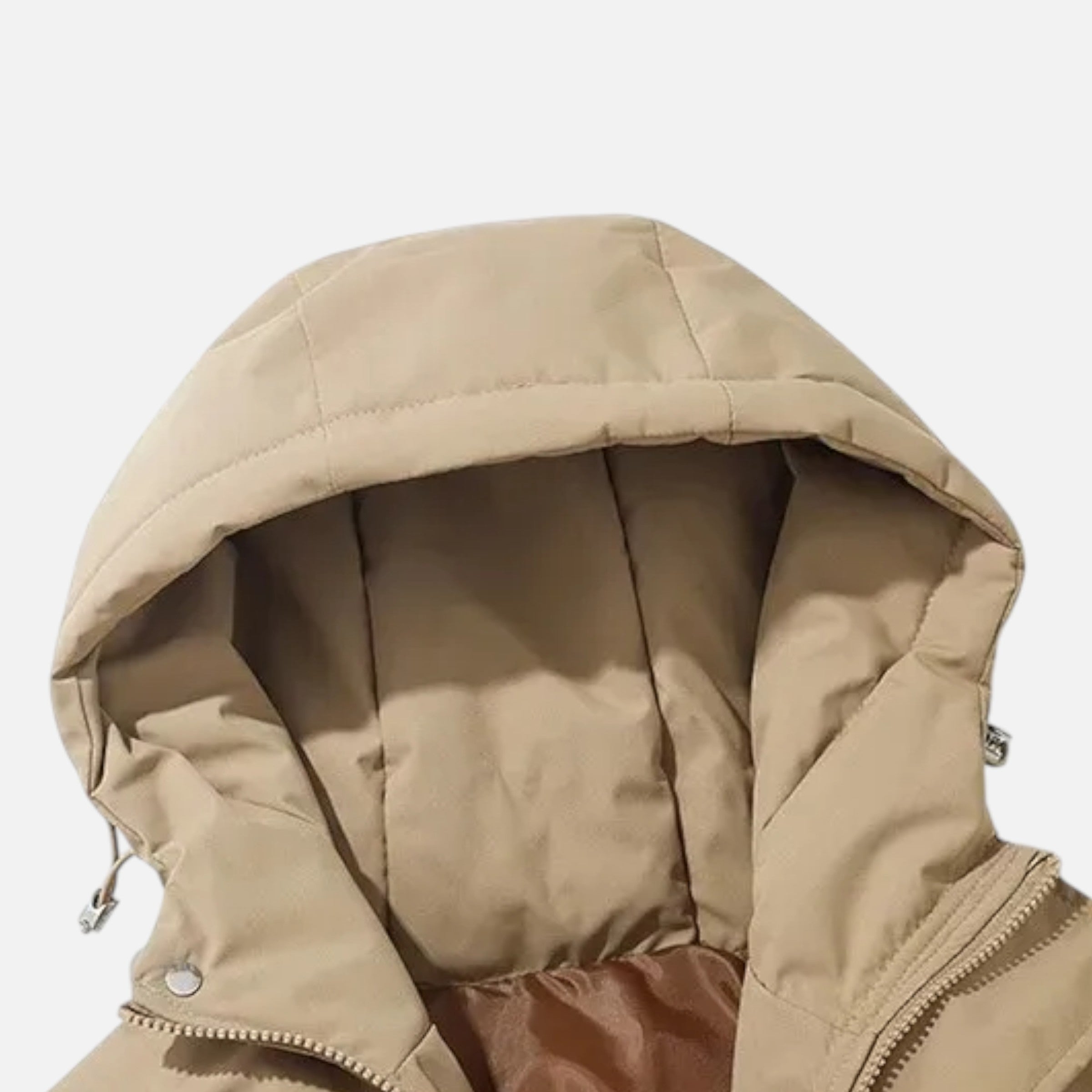 MAROWEN | Men's Hooded Puffer Jacket with Padding Winter Warmth