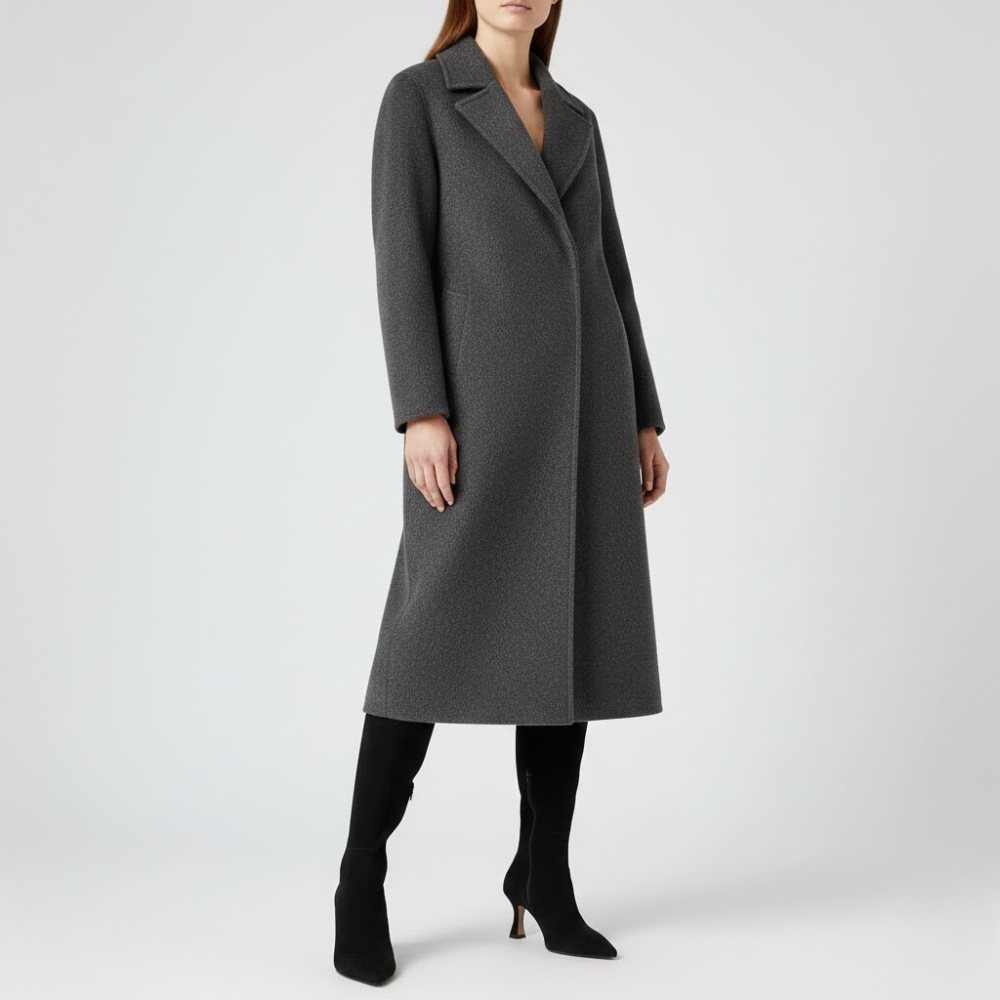 MAROWEN | Women’s Suede Thigh-High Heeled Boots