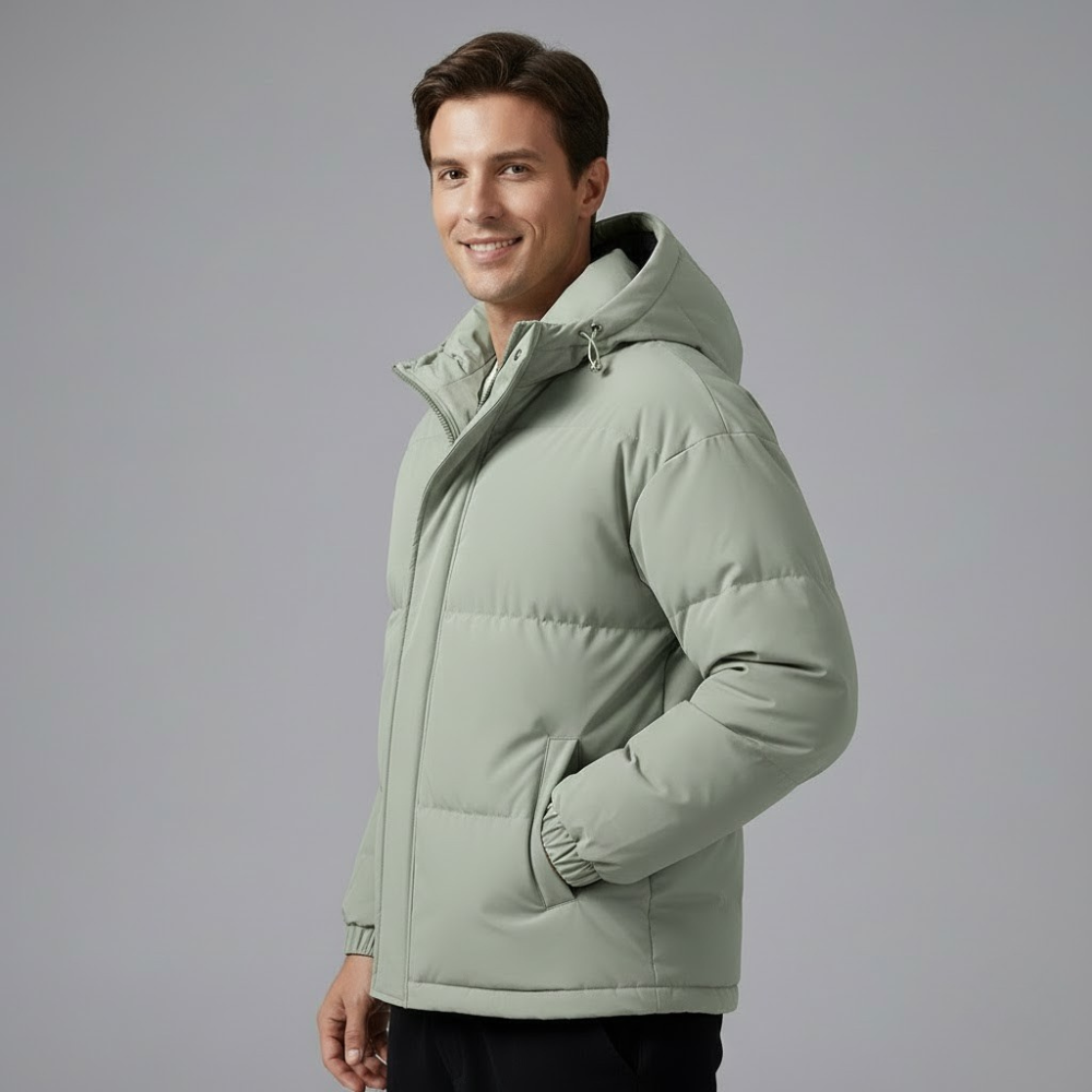 MAROWEN | Men’s Hooded Puffer Winter Jacket