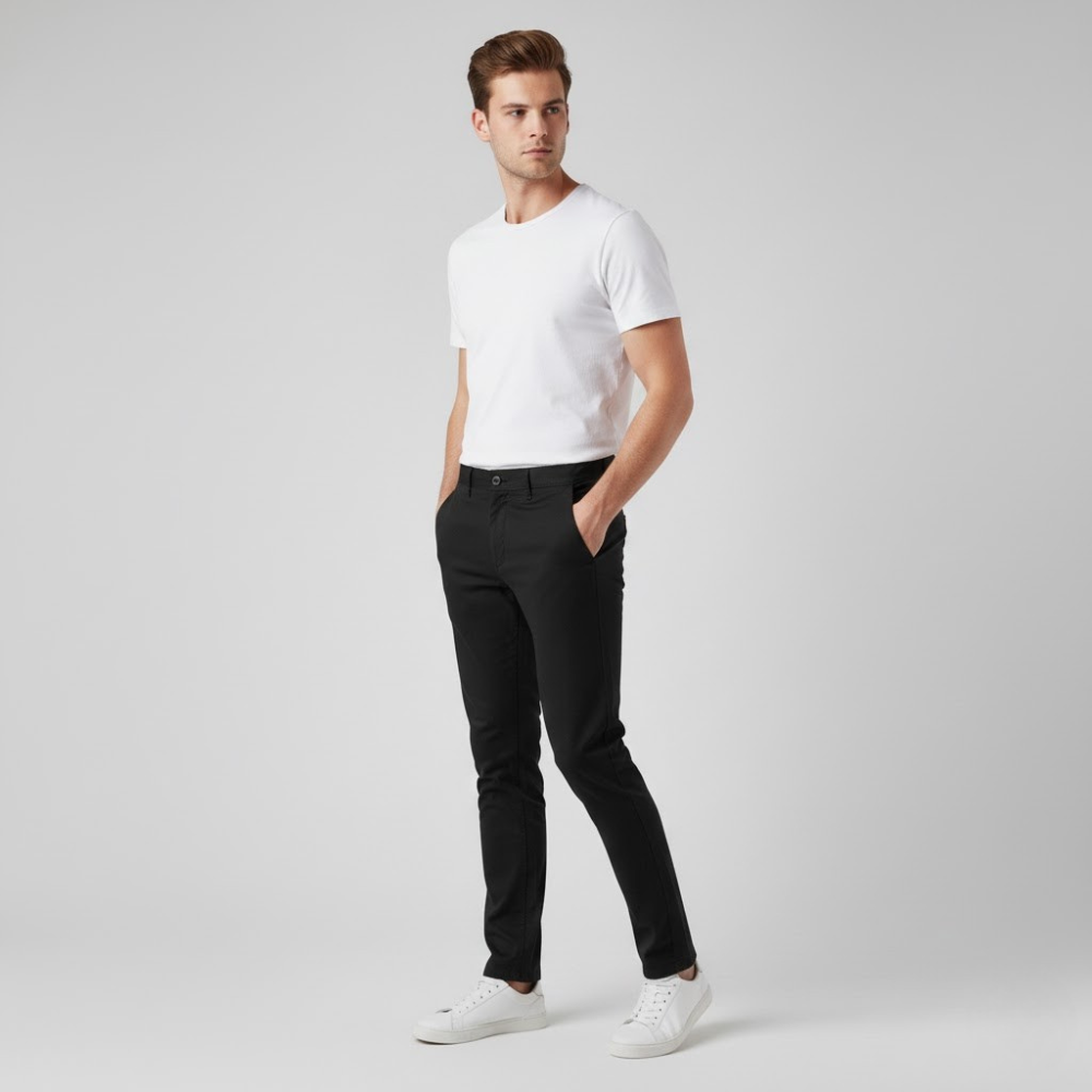 MAROWEN | Men’s Slim Chino Trousers