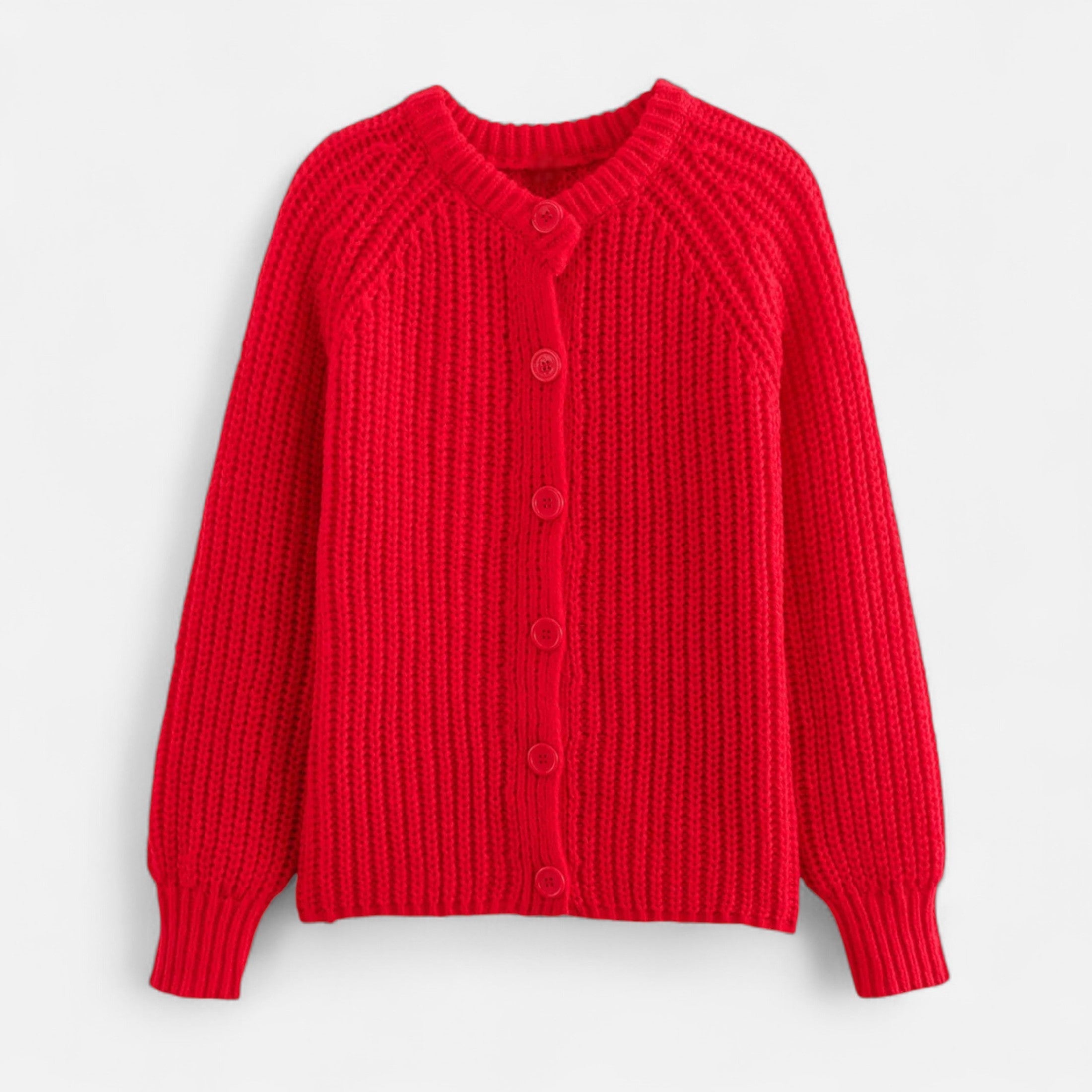 MAROWEN | Women’s Vintage Knitted Cardigan Retro Warmth