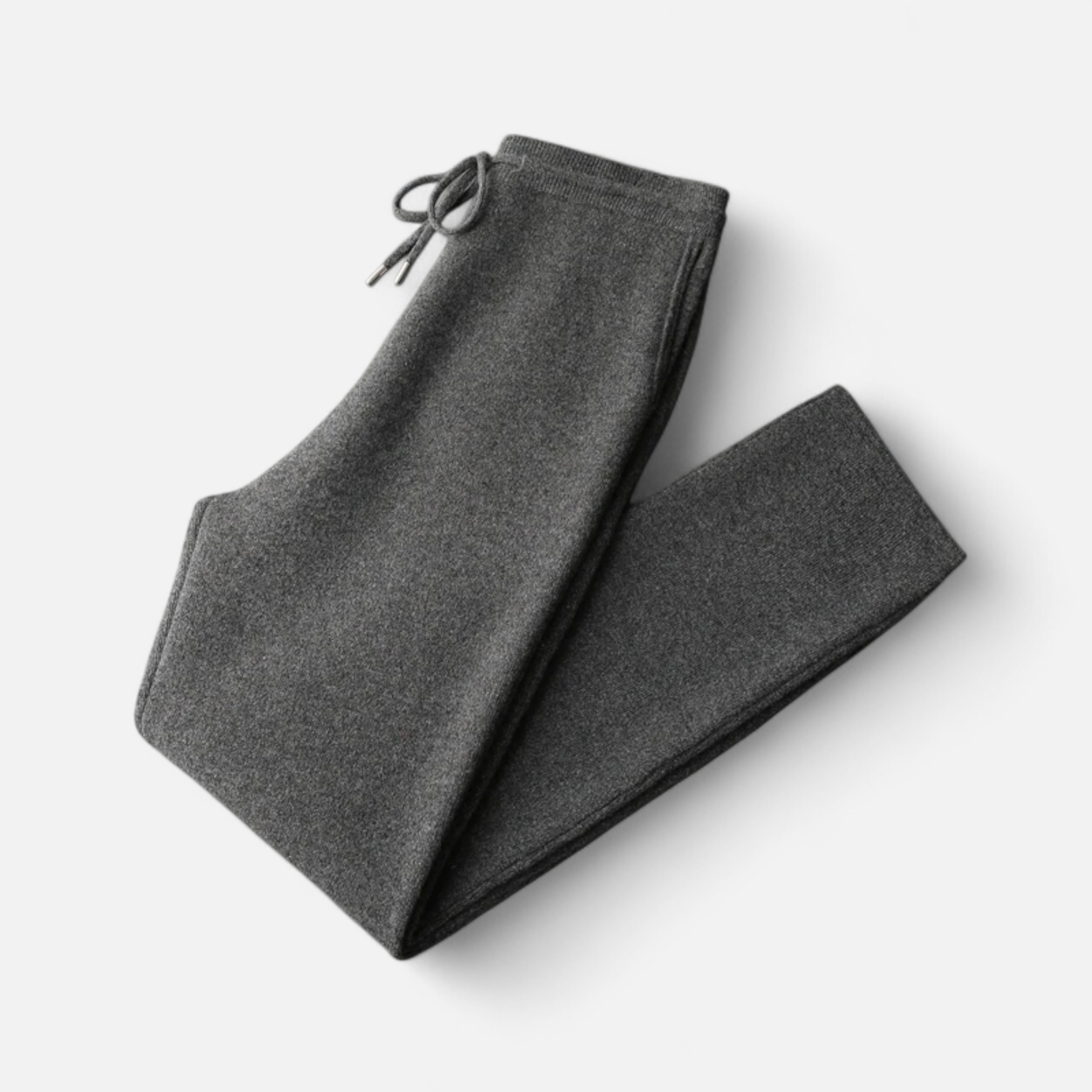 MAROWEN | Men’s Knitted Warm Wool Lounge Trousers