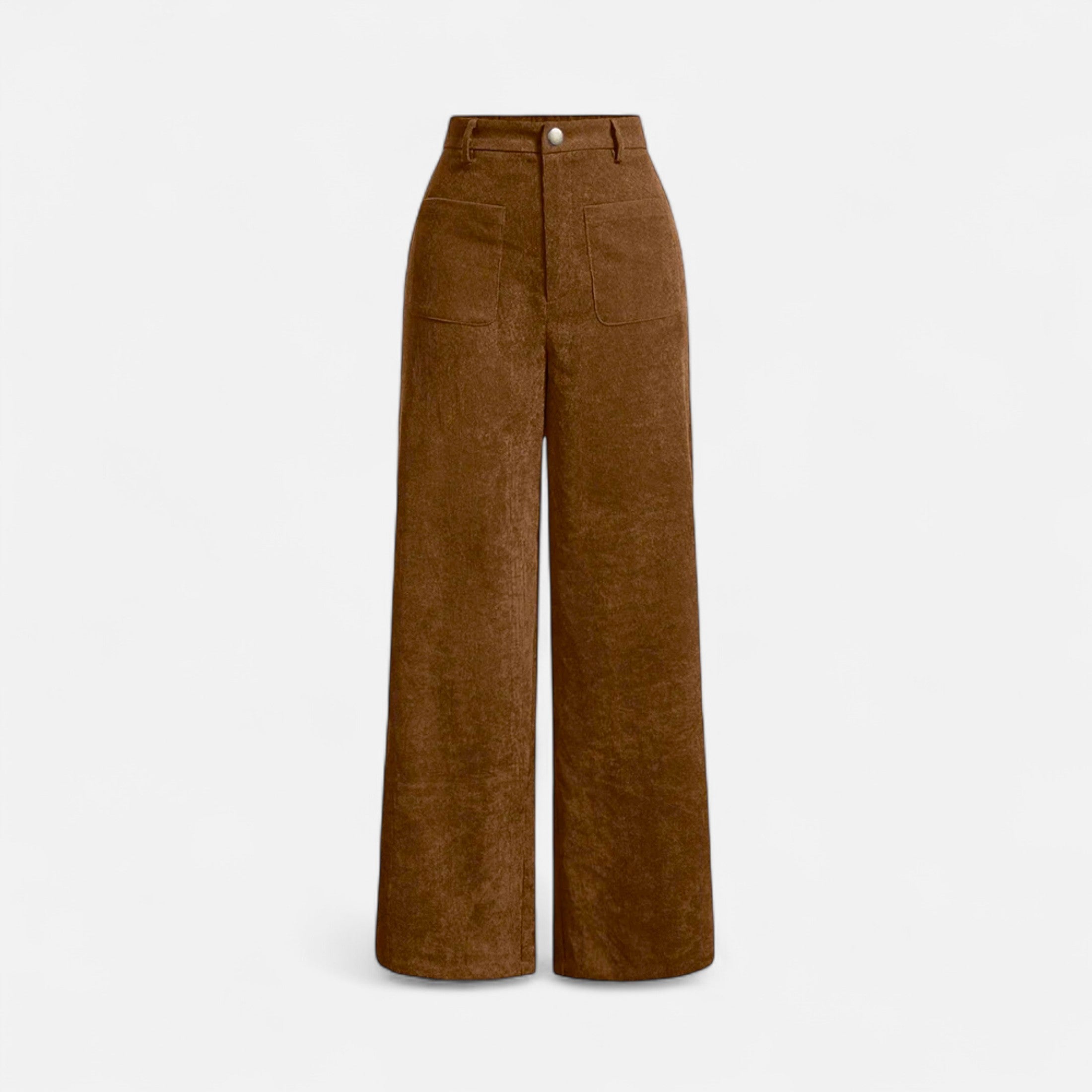 MAROWEN | Women’s High Waist Vintage-Inspired Wide Leg Trousers