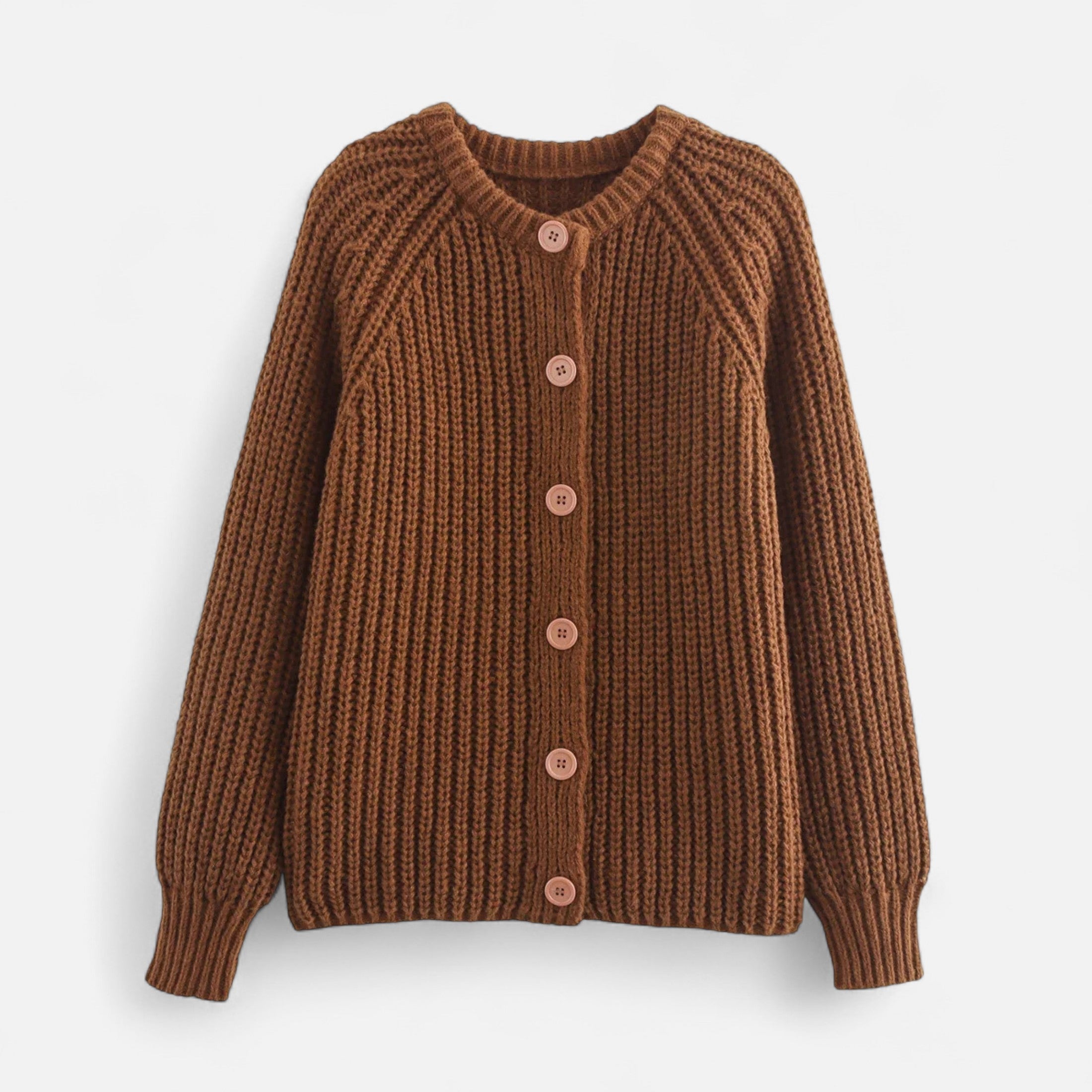 MAROWEN | Women’s Vintage Knitted Cardigan Retro Warmth