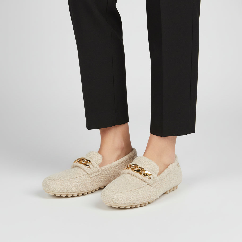 MAROWEN | Women’s Fluffy Loafers – Warm & Comfortable Winter Shoes