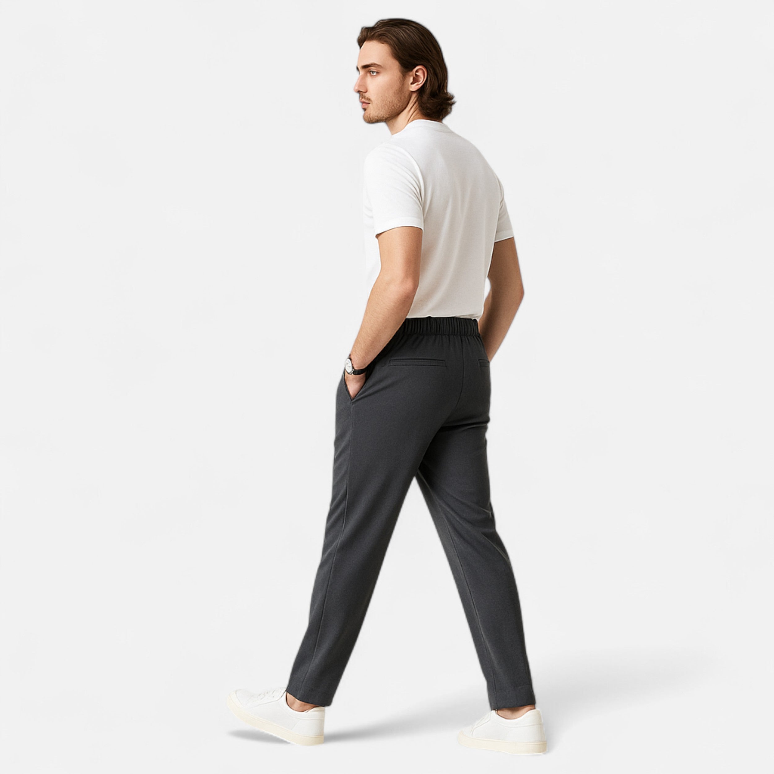 MAROWEN | Men’s Lightweight Tailored Trousers