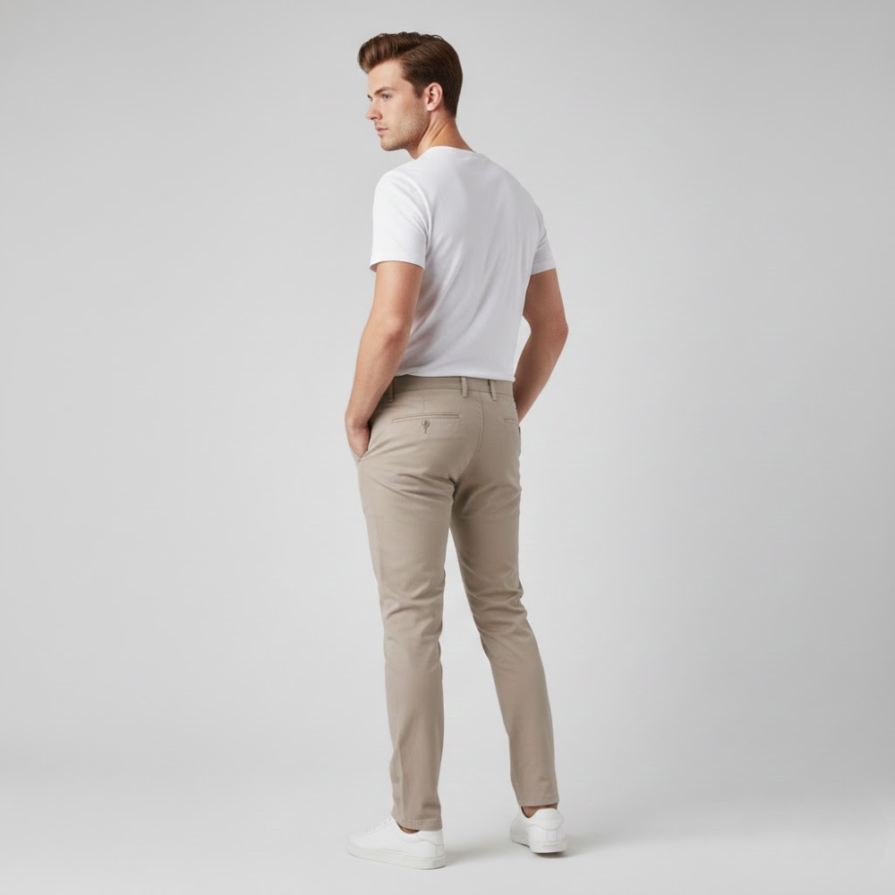 MAROWEN | Men’s Slim Chino Trousers