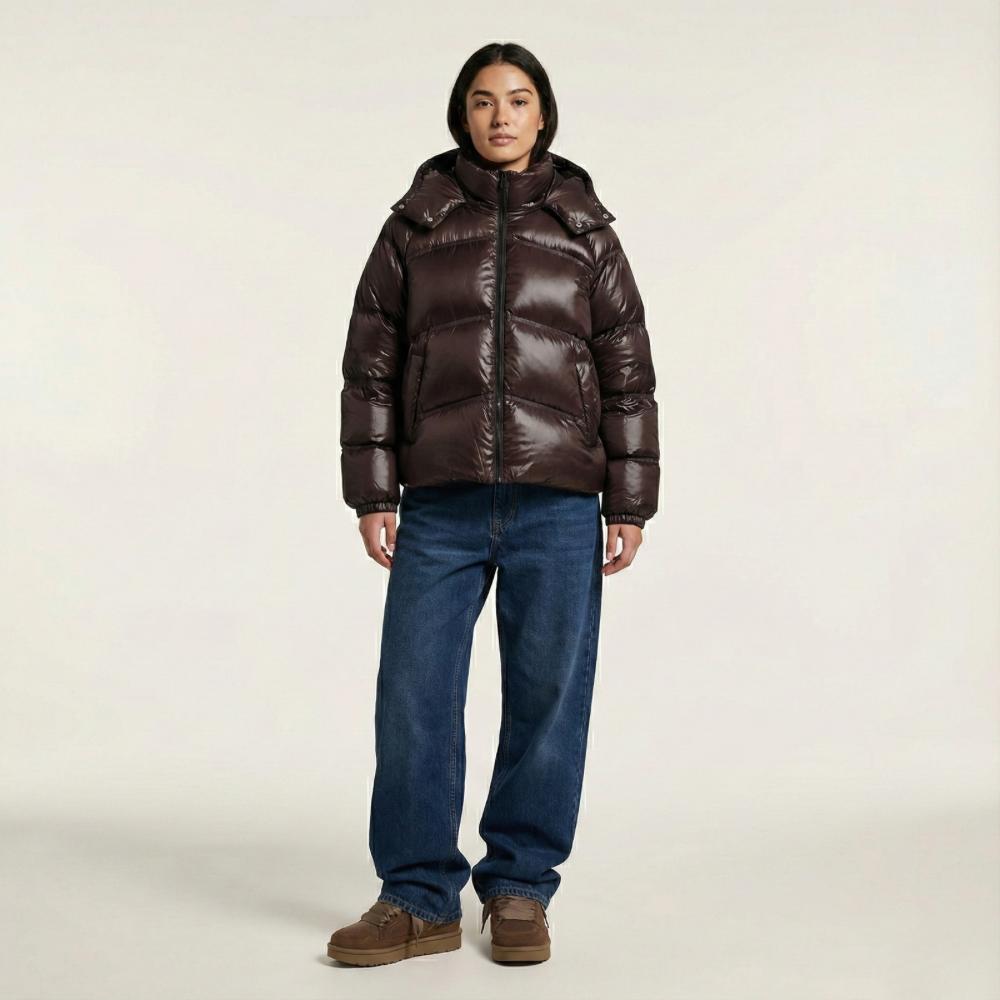 MAROWEN | Women's Lace-up Suede Trainers with Fur Lining