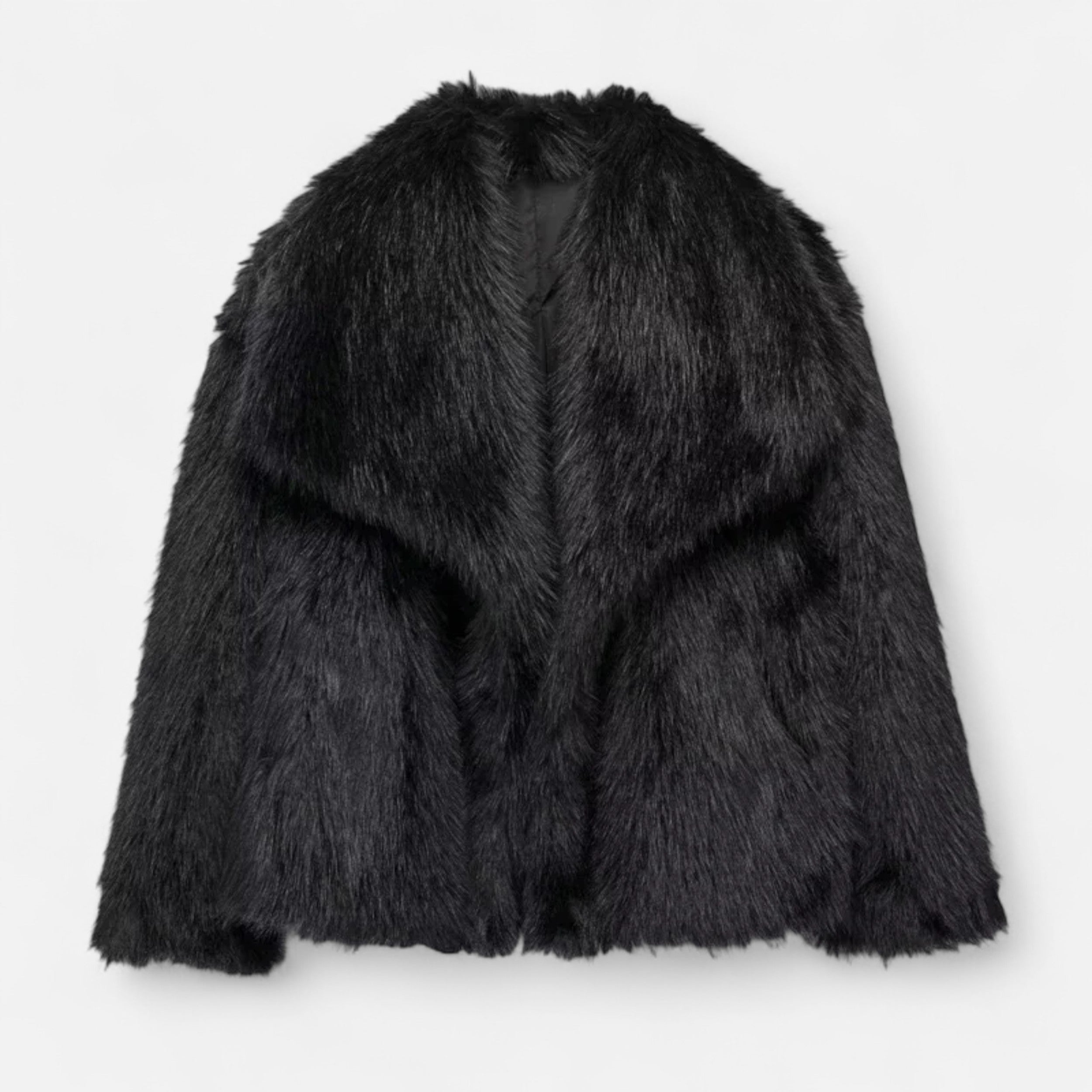 MAROWEN | Women’s Plush Faux Fur Winter Coat