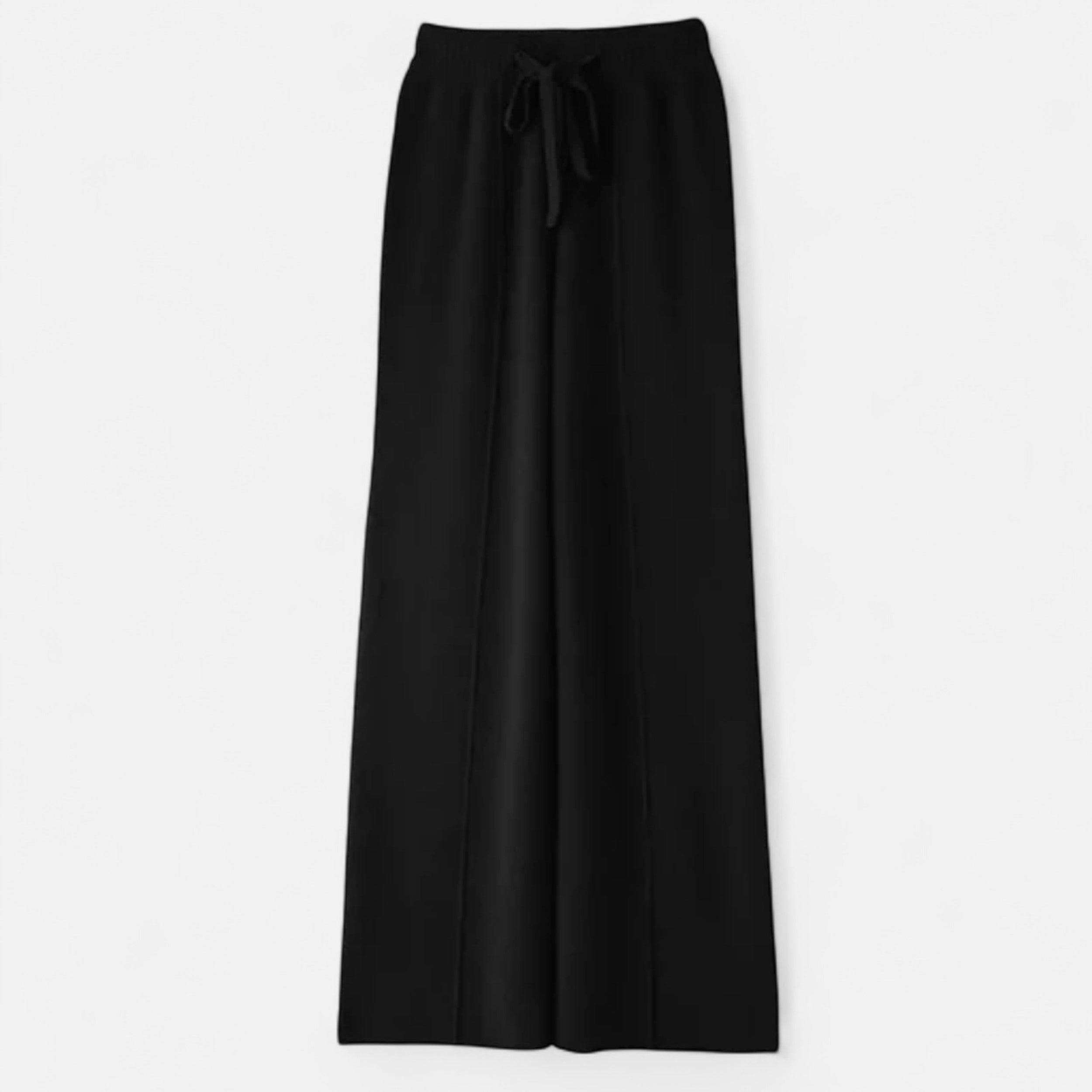 MAROWEN | Women’s Wide Leg Extra-fine Wool Trousers