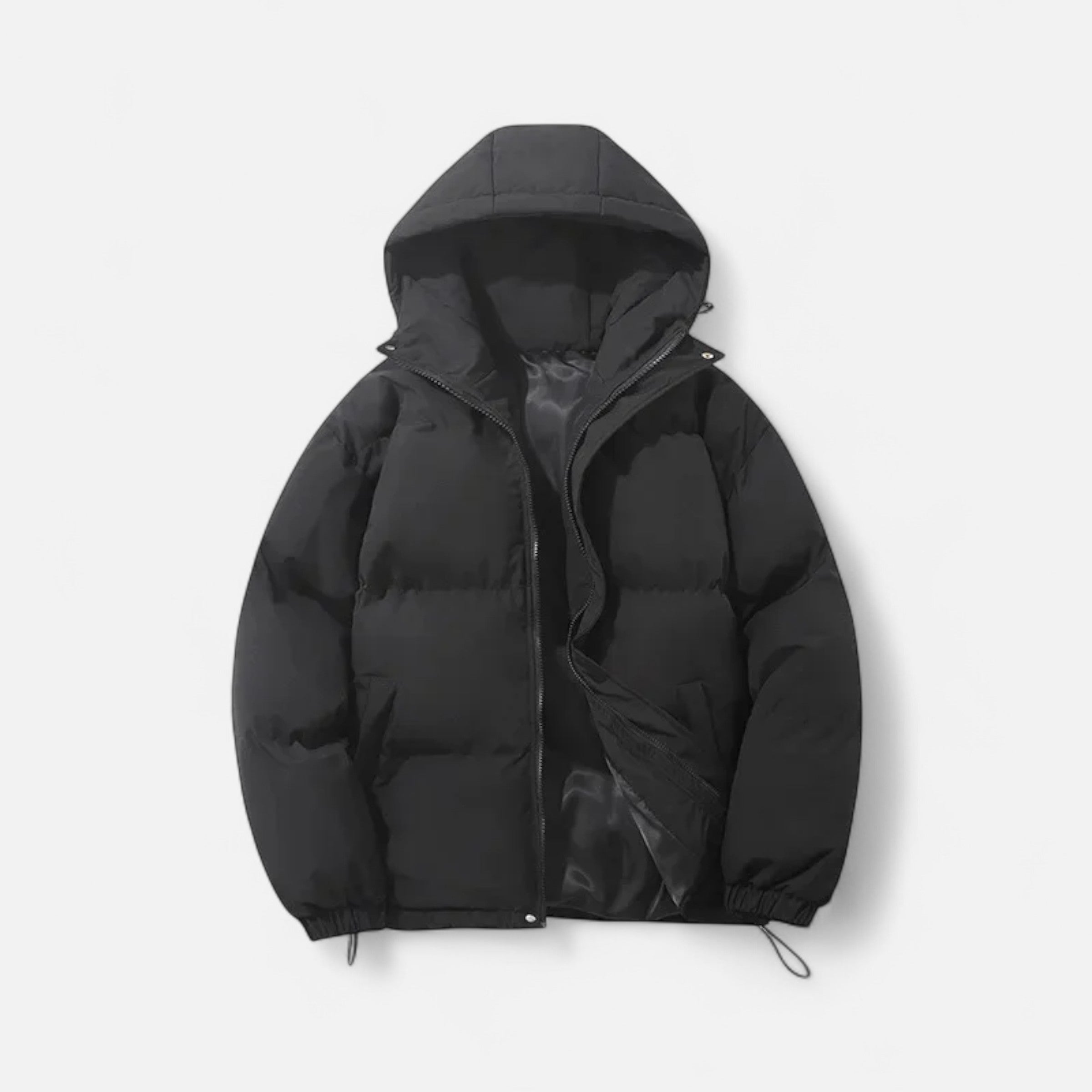 MAROWEN | Men's Hooded Puffer Jacket with Padding Winter Warmth