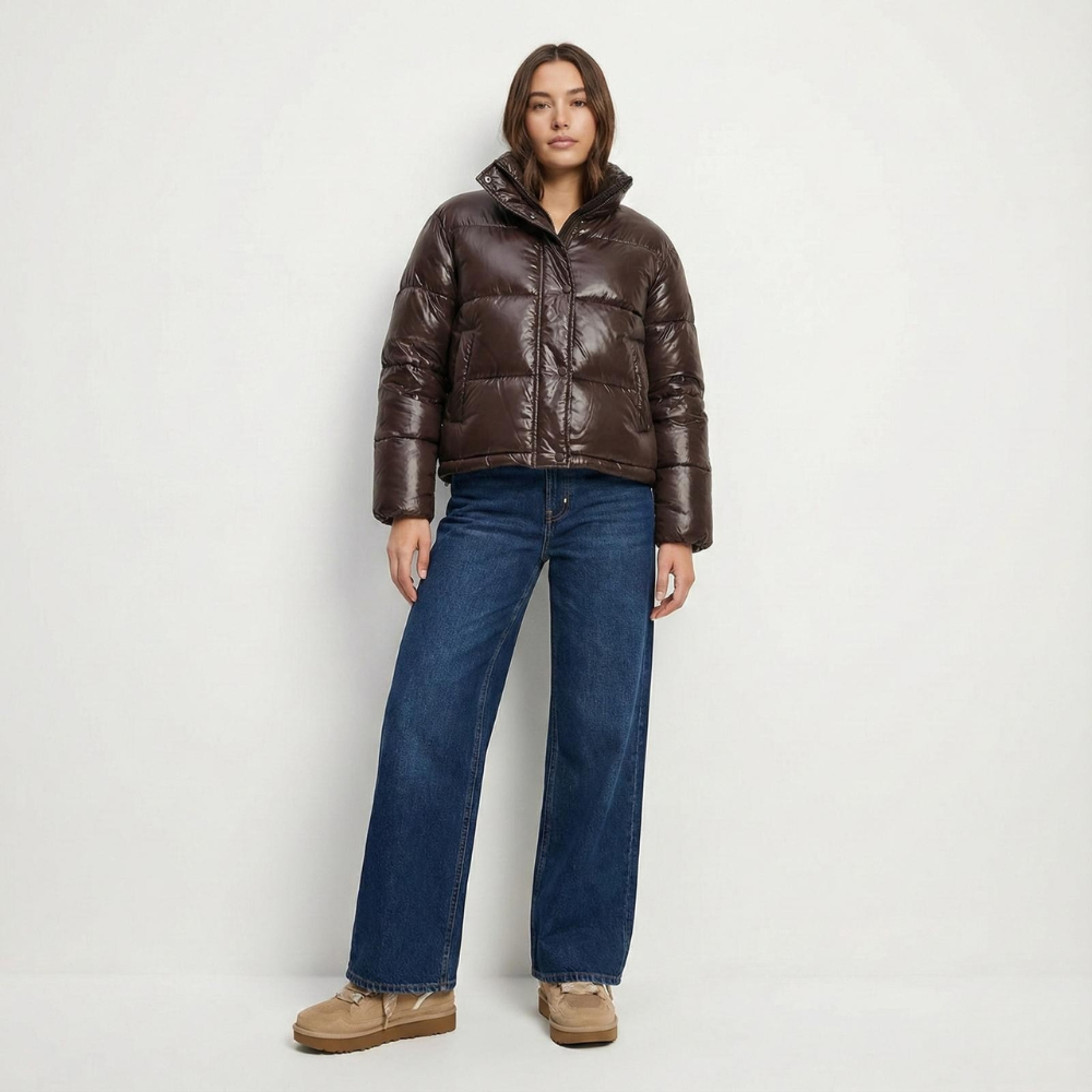 MAROWEN | Women's Lace-up Suede Trainers with Fur Lining