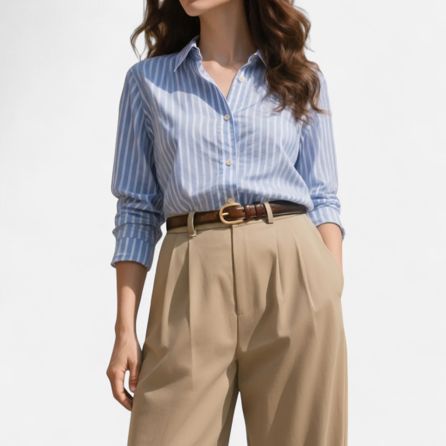 MAROWEN | Women’s Lightweight Casual Wide Trousers
