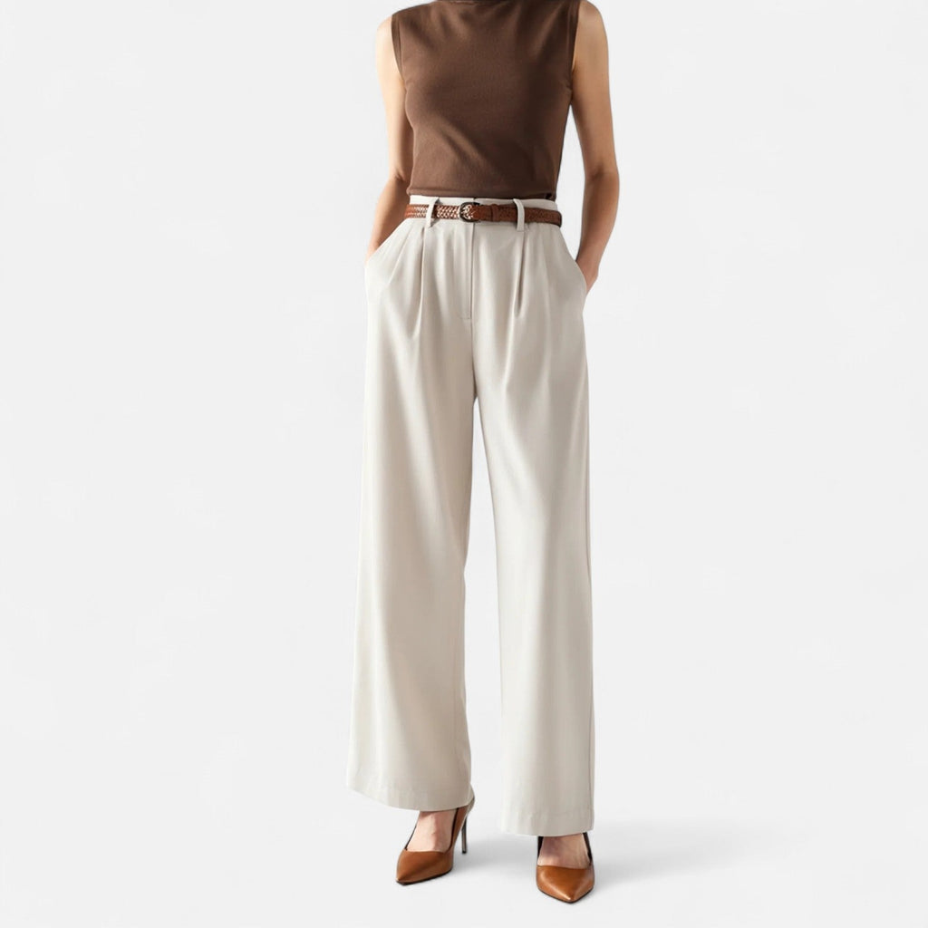 MAROWEN | Women’s Lightweight Casual Wide Trousers