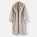 MAROWEN | Women’s Long Faux Fur Coat Winter Warmth