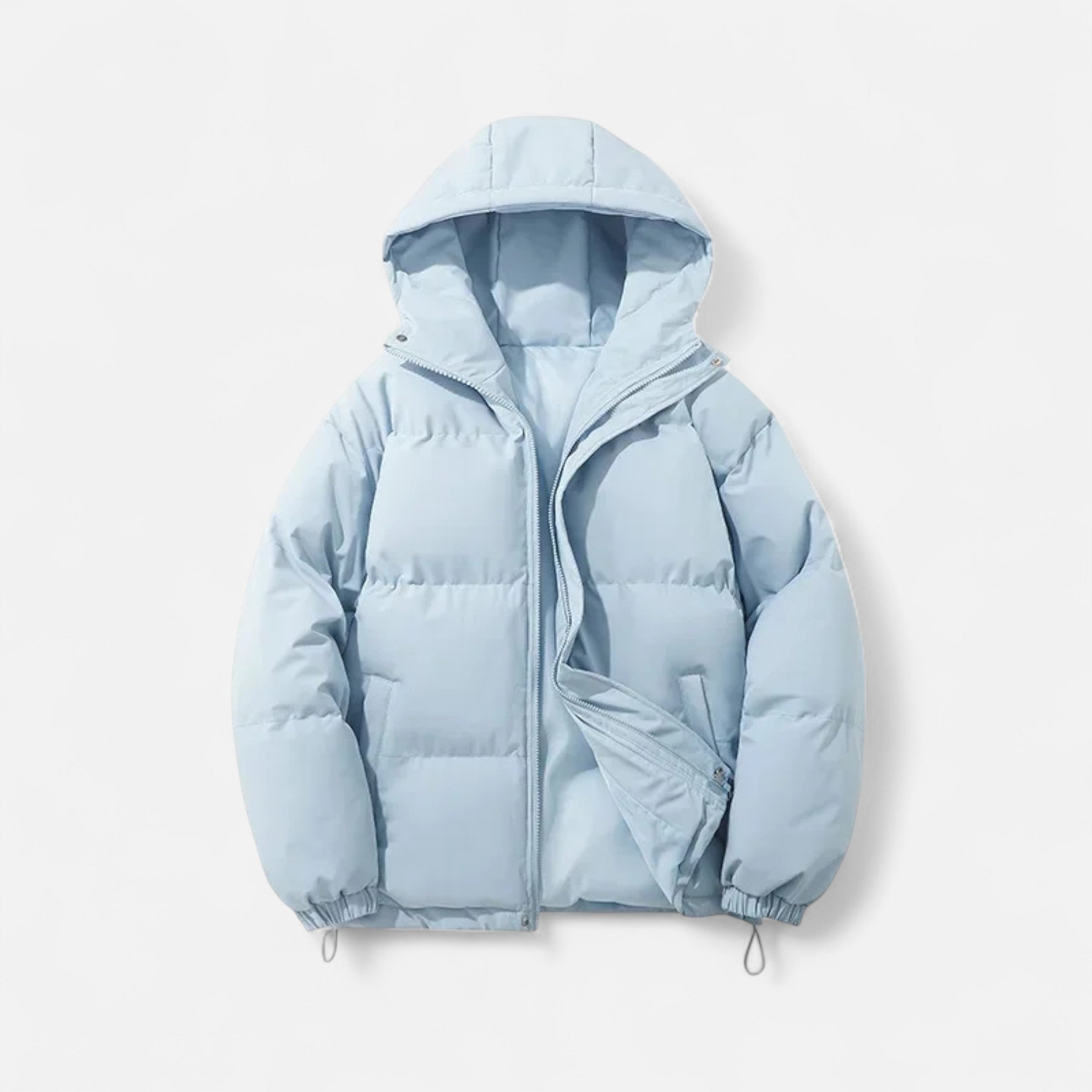 MAROWEN | Men's Hooded Puffer Jacket with Padding Winter Warmth