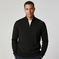 MAROWEN | Men’s Slim Knitted Sweater Quarter-Zip