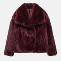 MAROWEN | Women’s Plush Faux Fur Winter Coat
